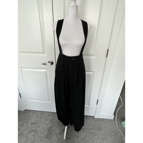 Absence Of Colour Frissie Suspender Trousers Black S Small - Picture 1 of 16